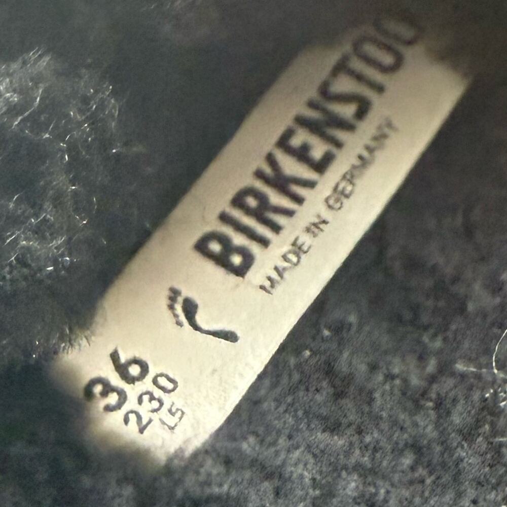 Birkenstock Boston Big Buckle Shearling Teddy Clog in Black 5 - Picture 6 of 8